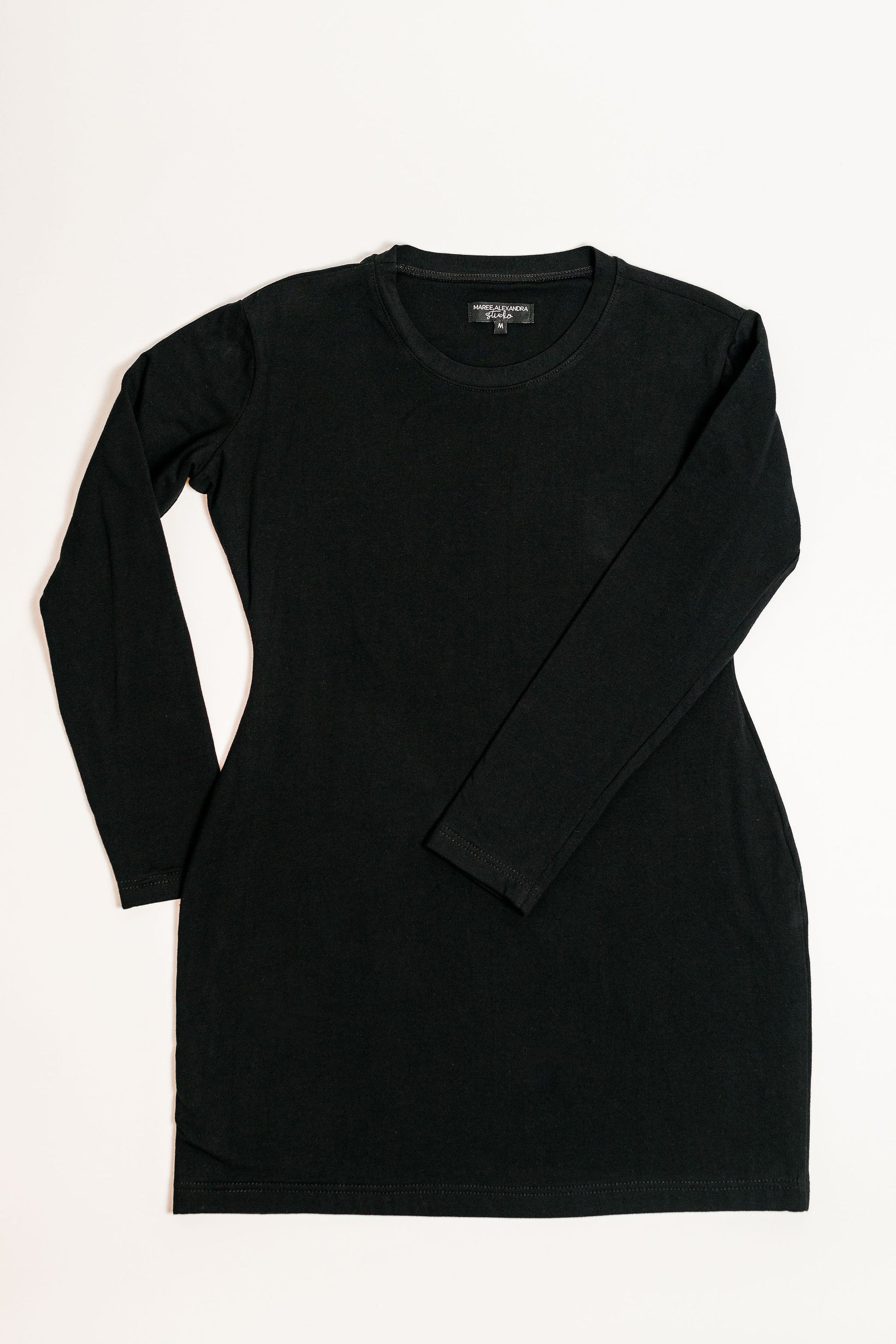 Becca Long Sleeve Little Black Dress